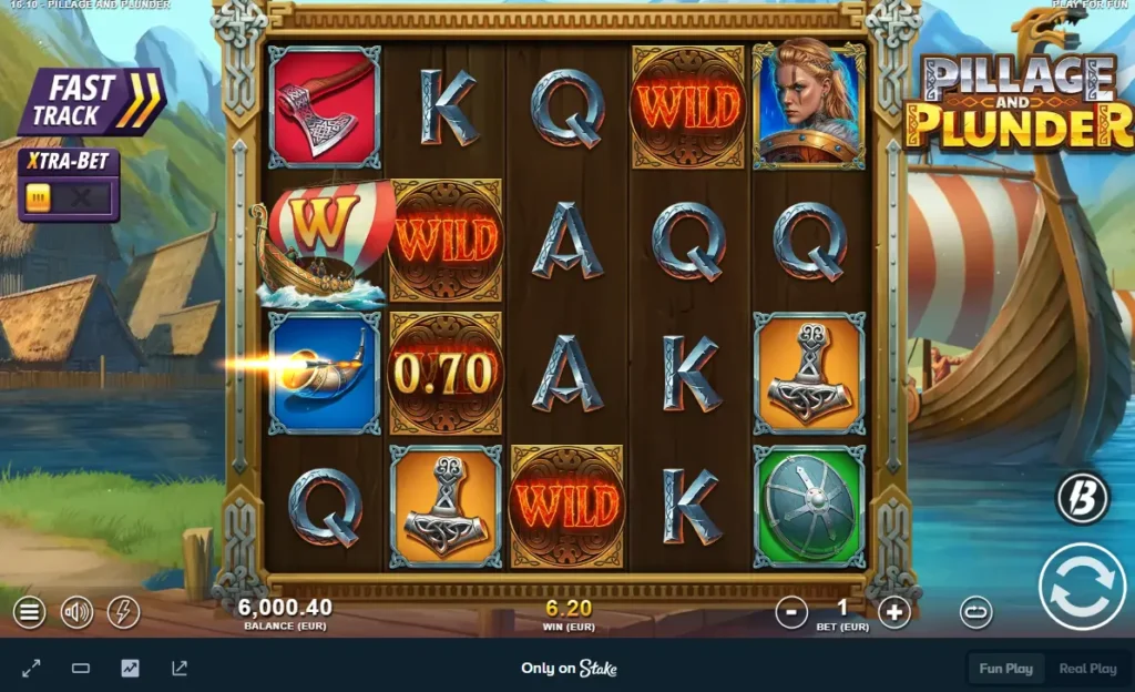 Pillage and Plunder Stake Games