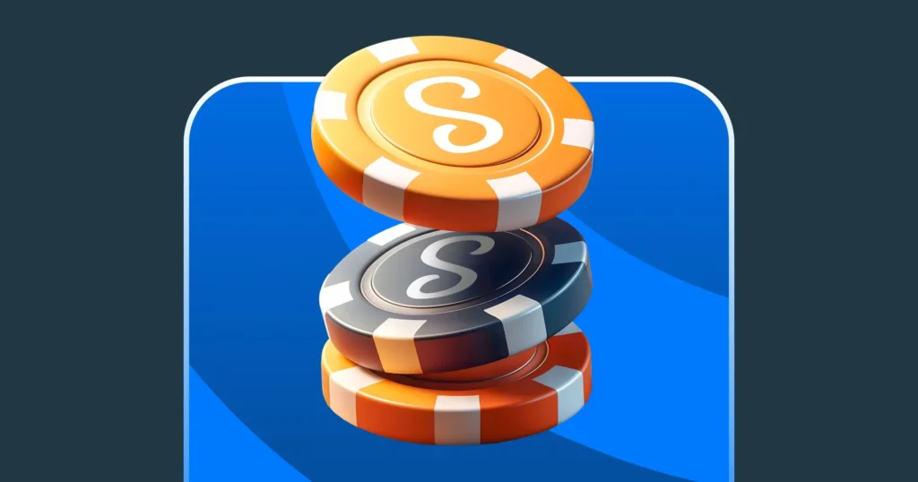 Banner with Chips of the Stake