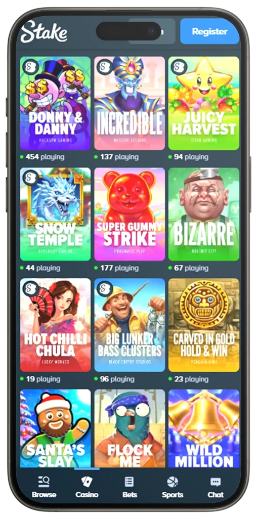 Slots after Stake App Download